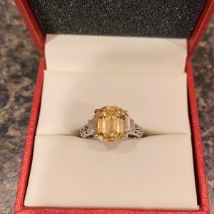 Tacori Diamonique CZ 925 Ring